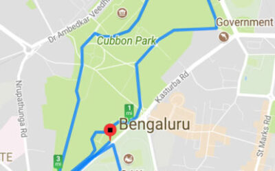 Running Cubbon Park in Bengaluru India